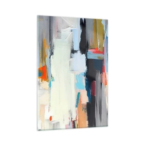 Obraz na skle - Nejaký spôsob? - 80x120 cm