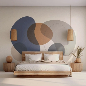 Samolepiaca Fototapeta Deluxe Sticker - Kvapky farieb - Abstrakcia, Kus, Grafika - 500x350 cm