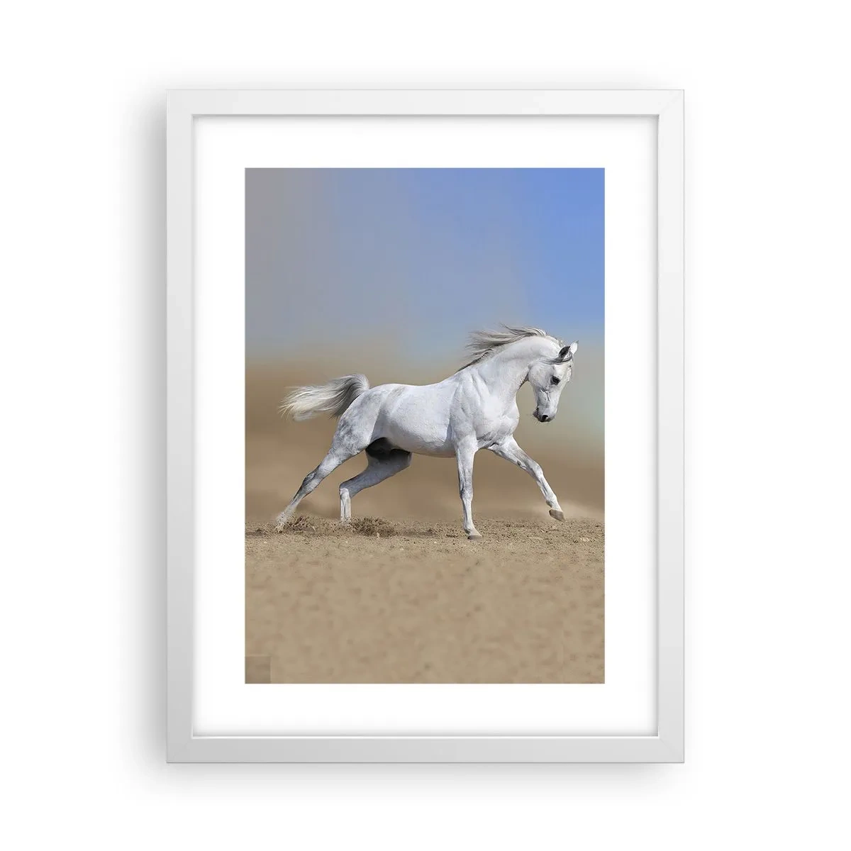 Plagát v bielom ráme - Najkrajšia arabská rozprávka - 30x40 cm