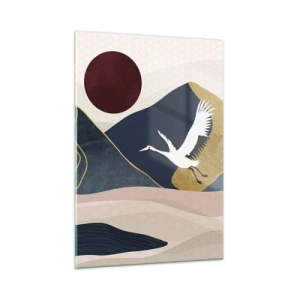 Obraz na skle - Opäť ubehol ďalší deň - 50x70 cm