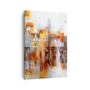 Obraz na plátne - Pod mostom je tiež krásne - 70x100 cm