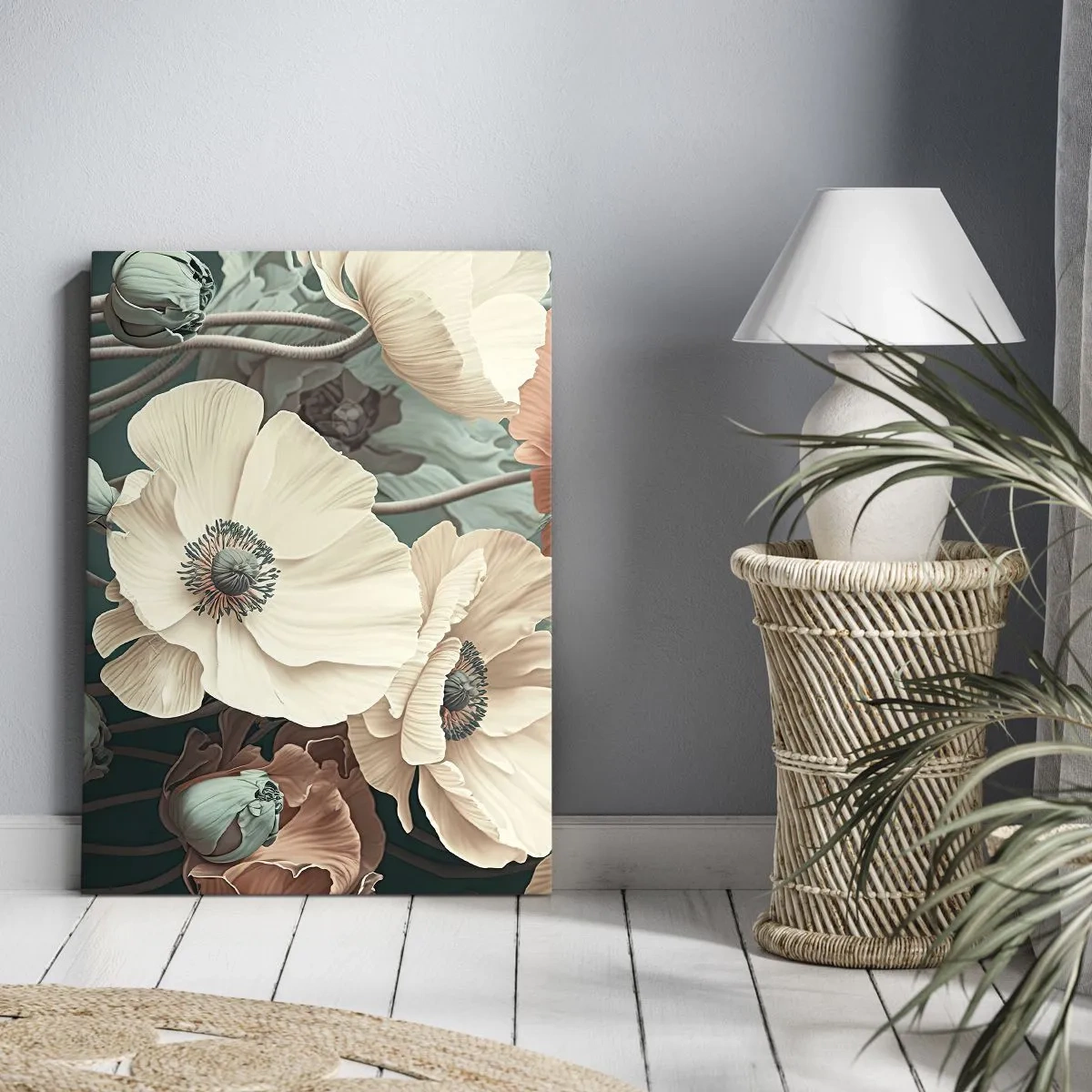 Obraz na plátne - Šepot makov - 80x120 cm