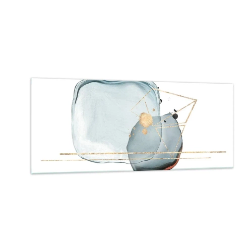 Obraz na skle - Štúdia kvapky - 100x40 cm