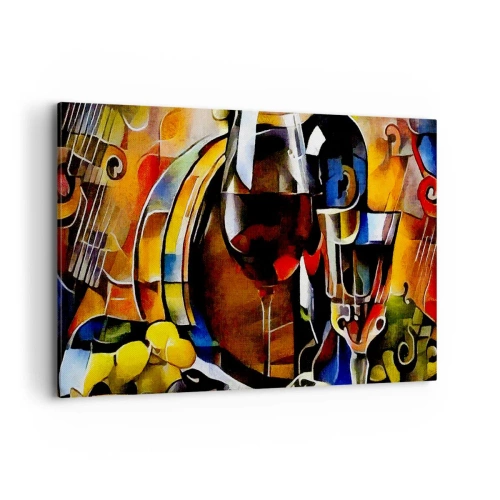 Obraz na plátne - Aj svet dostáva farby - 120x80 cm