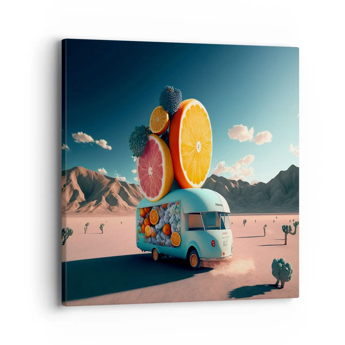 Obraz na plátne - Chuť prázdnin - 40x40 cm