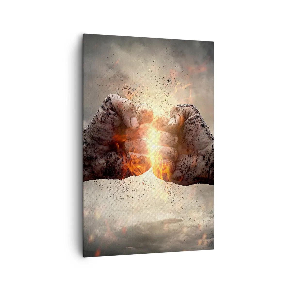 Obraz na plátne - Choď do boja - 80x120 cm