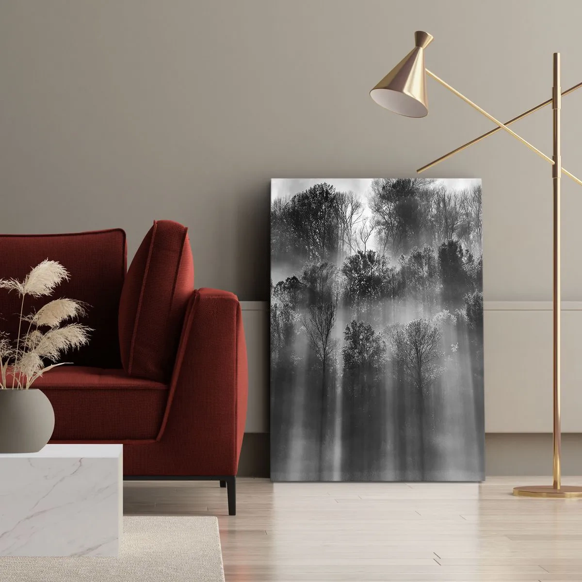 Obraz na plátne - V lúčoch svetla - 45x80 cm