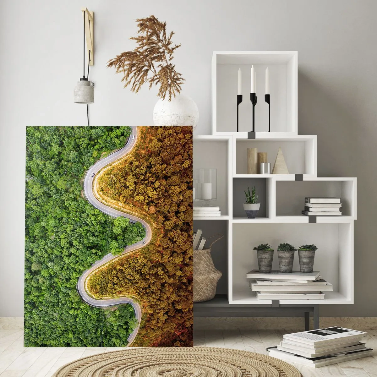 Obraz na skle - Hranice a prelomy - 80x120 cm