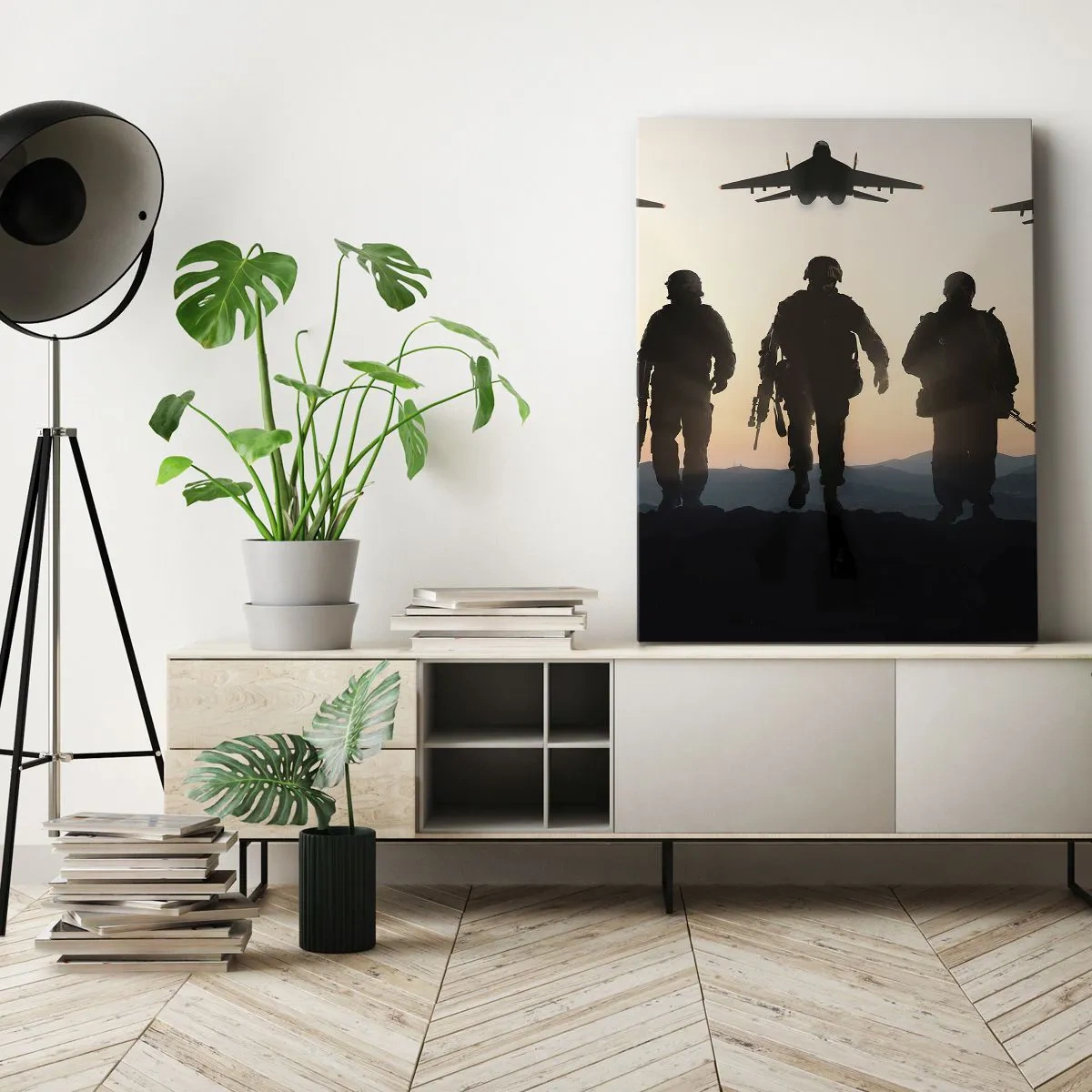 Obraz na plátne - Vitaj v našom svete - 55x100 cm