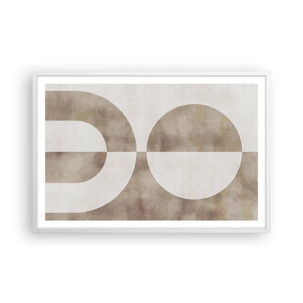Plagát v bielom ráme - Podobnosti a rozdiely - 91x61 cm