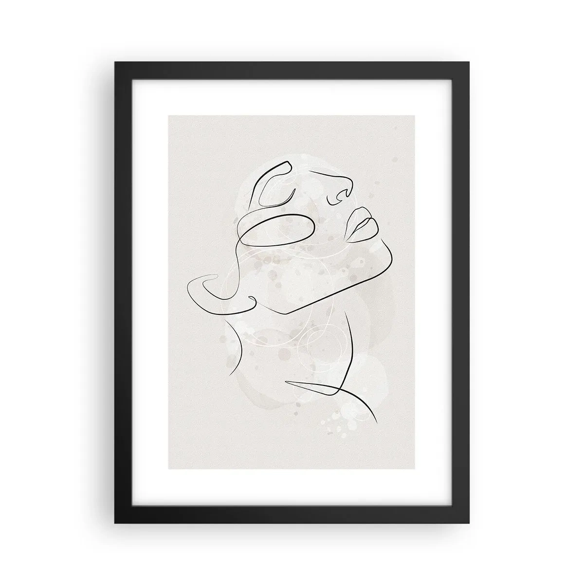 Plagát v čiernom ráme - Náčrt sna - 30x40 cm