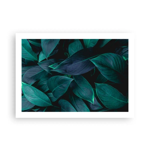 Plagát - Zeleň sama o sebe - 70x50 cm