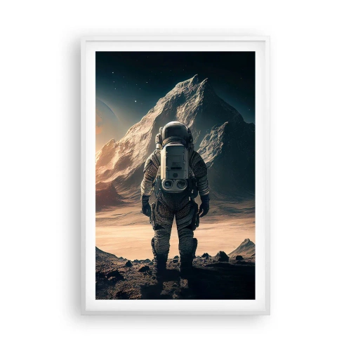 Plagát v bielom ráme - Nová výzva - 61x91 cm