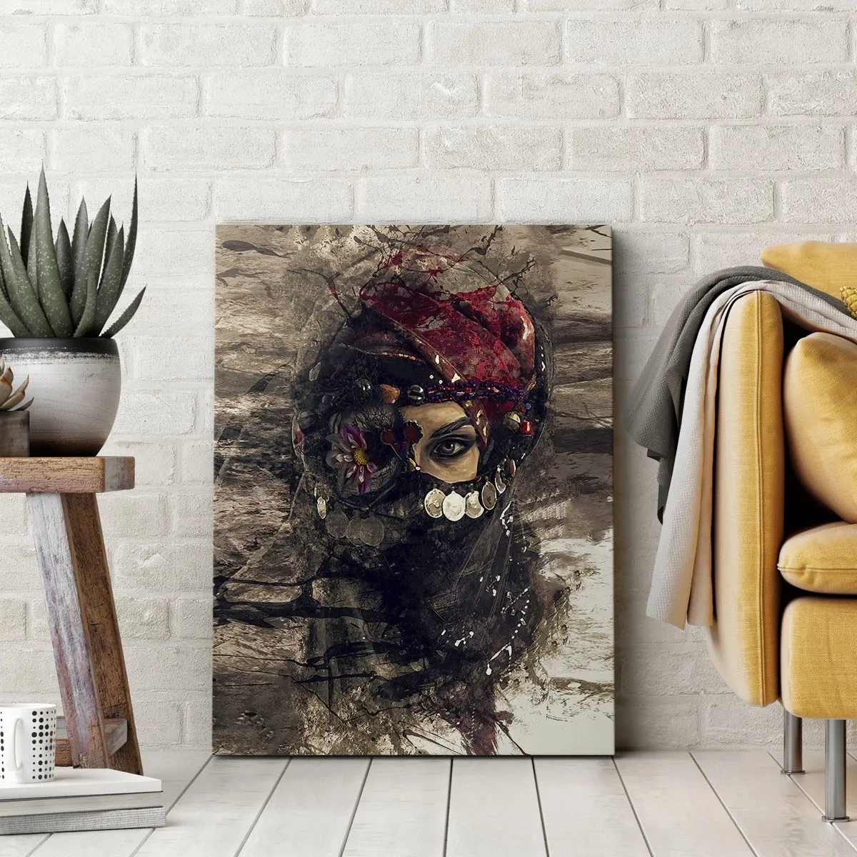 Obraz na plátne - Prinajmenšom znepokojujúca - 55x100 cm