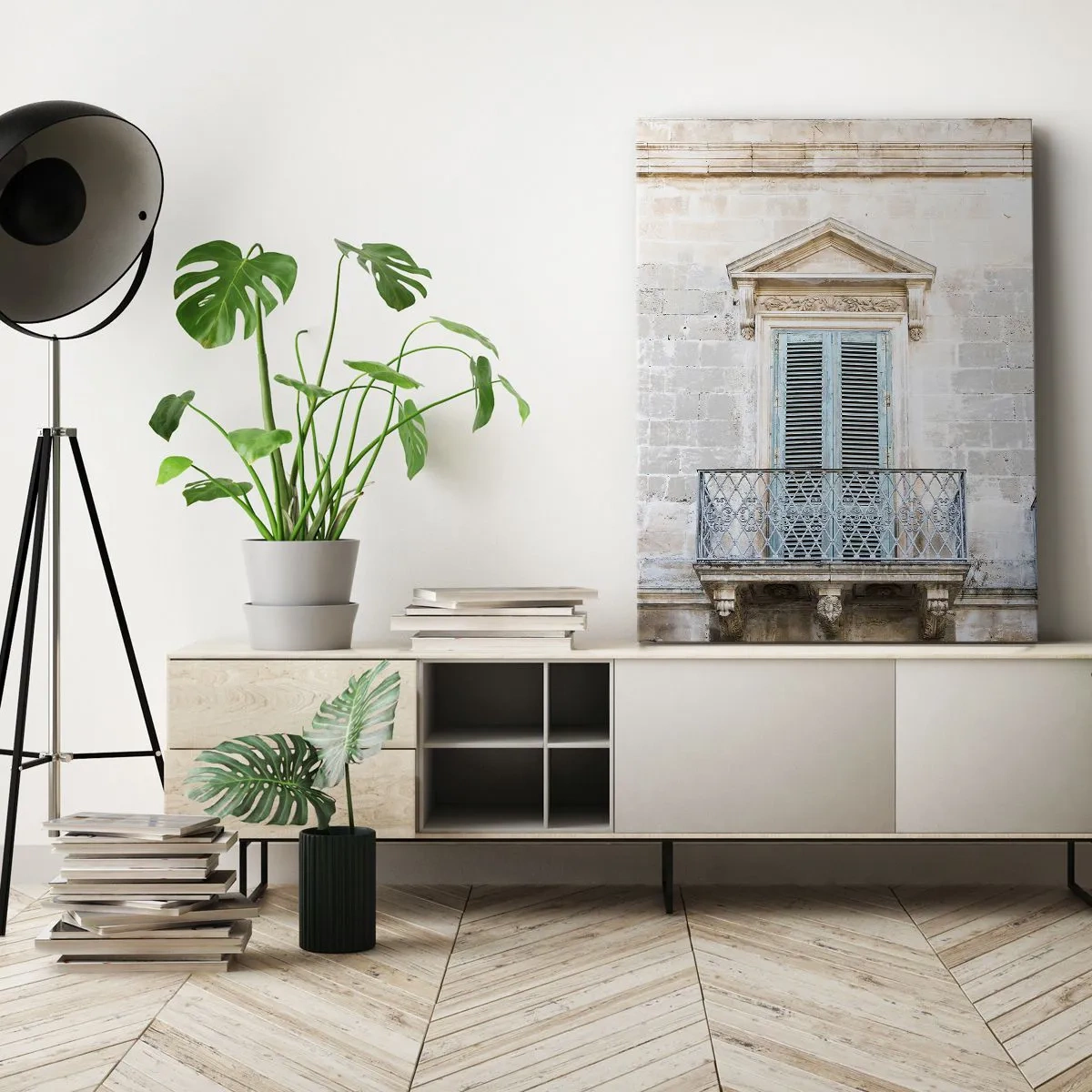 Obraz na plátne - Jedinečné kúzlo Talianska - 55x100 cm