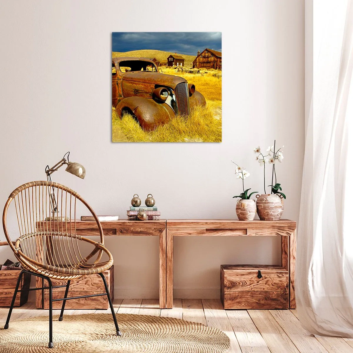 Obraz na plátne - Zaslúžený odpočinok - 60x60 cm