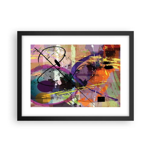 Plagát v čiernom ráme - Možno priamo alebo okolo - 40x30 cm