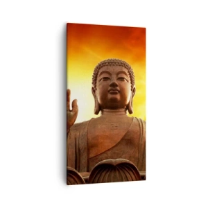 Obraz na plátne - Svetový kľud - 55x100 cm