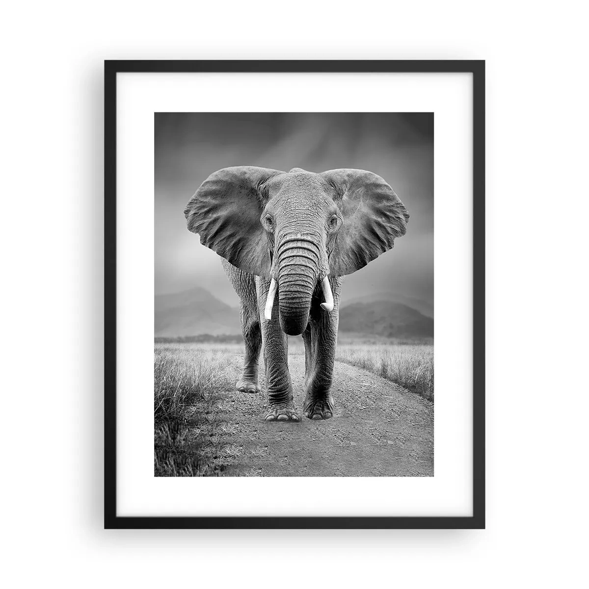 Plagát v čiernom ráme - Hostiteľ víta - 40x50 cm