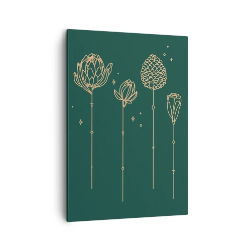 Obraz na plátne - Bylinky - 50x70 cm