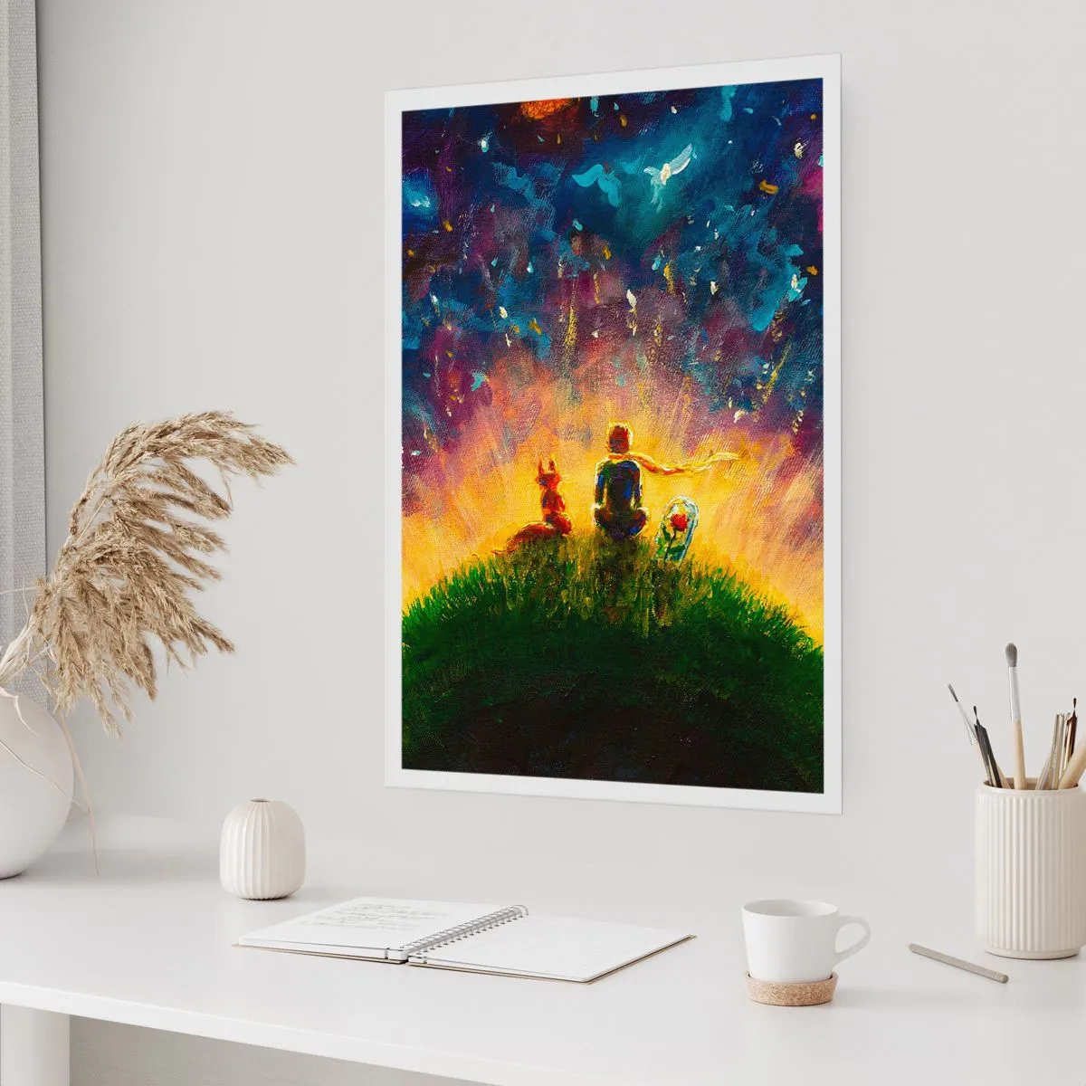 Plagát - Láska a priateľstvo - celý svet - 70x100 cm