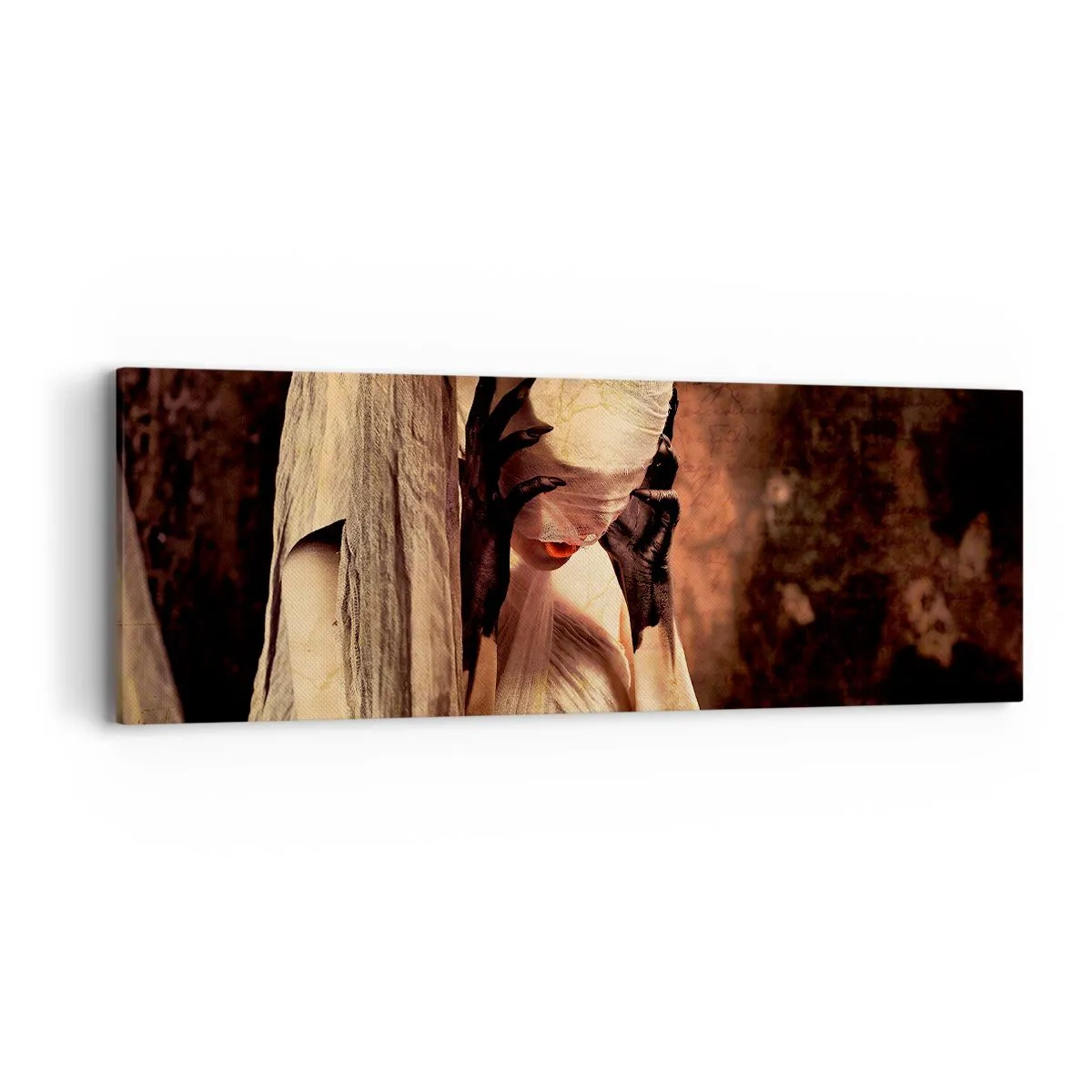 Obraz na plátne - Medzi dobrom a zlom - 90x30 cm