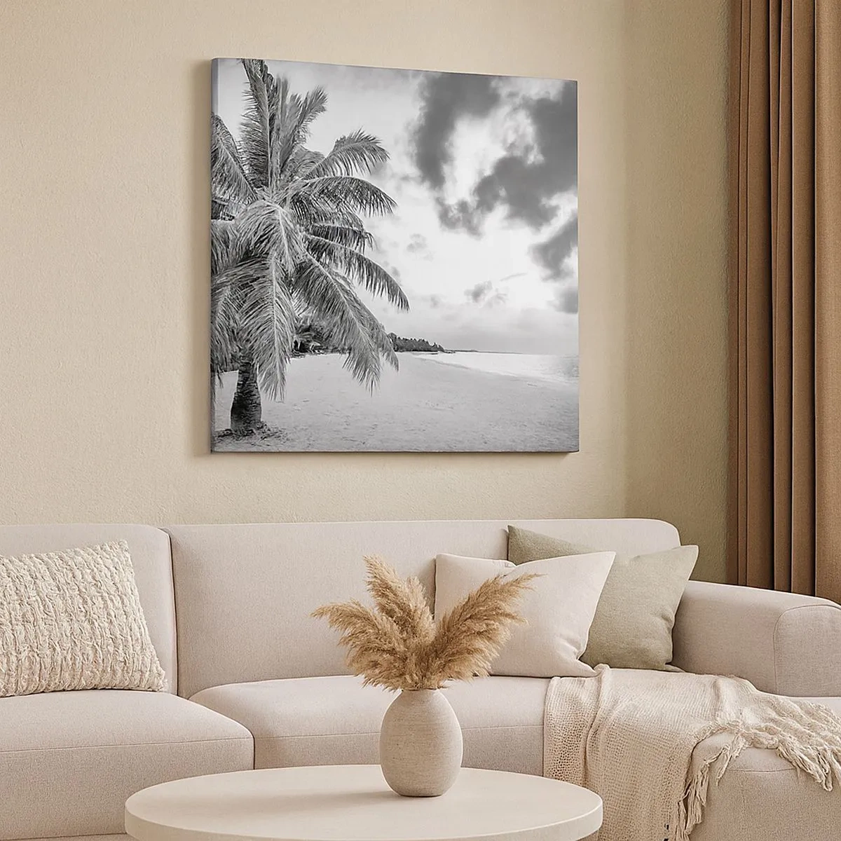 Obraz na plátne - Keď túžiš po samote…. - 30x30 cm