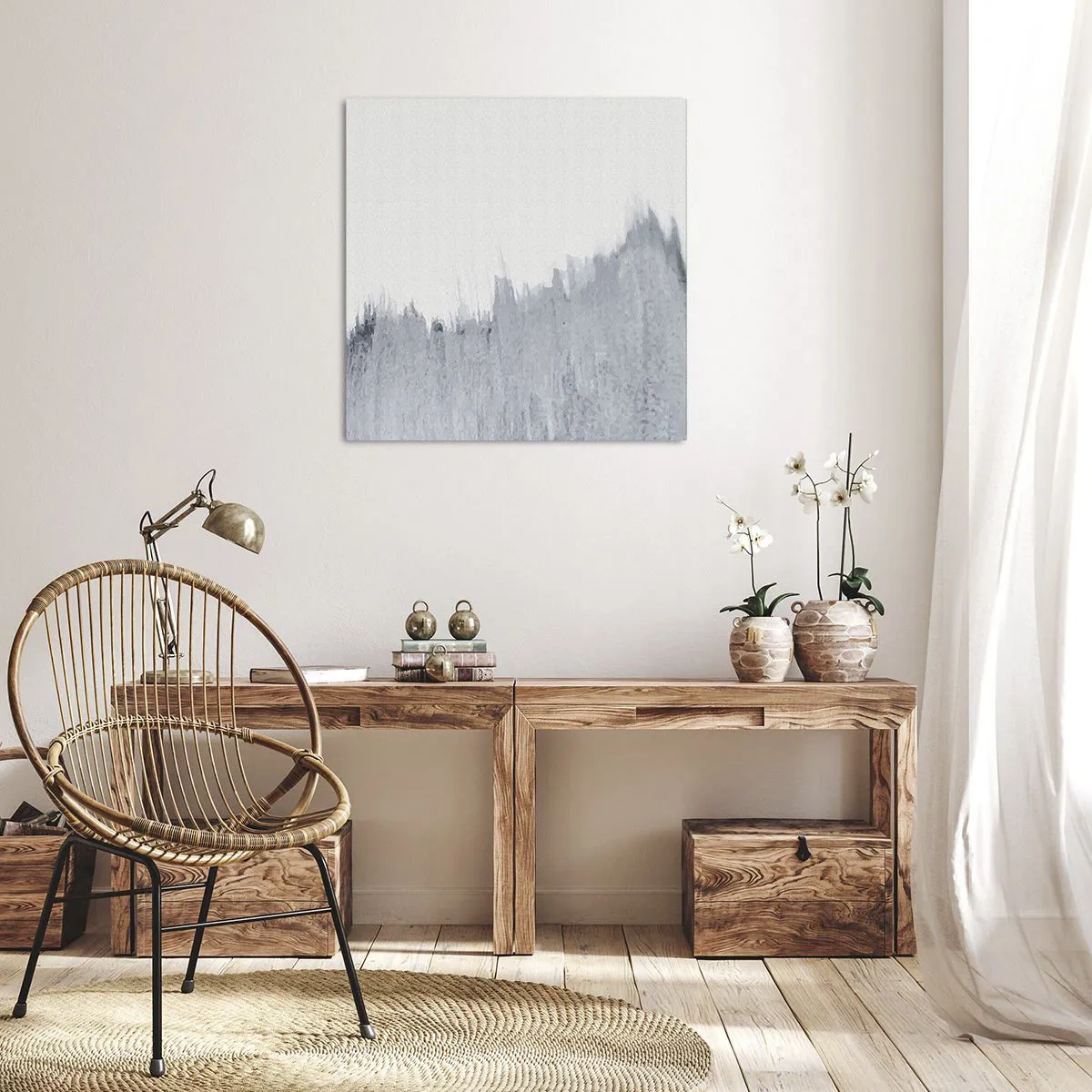 Obraz na plátne - Tajomný záznam - 50x50 cm