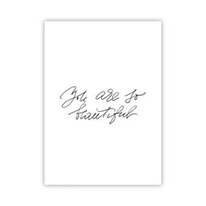 Plagát - Naozaj, verte… - 50x70 cm