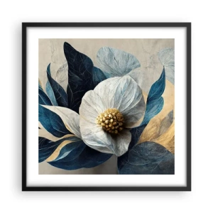 Plagát v čiernom ráme - Má zlaté srdce - 50x50 cm