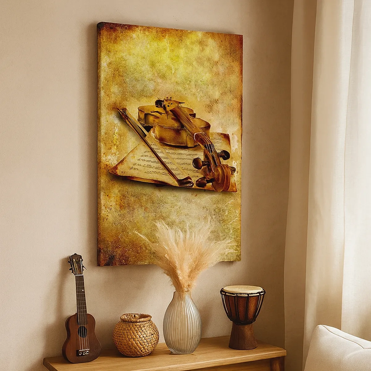 Obraz na plátne - Okamžite potrebný virtuóz - 50x70 cm