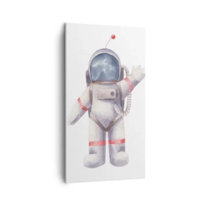 Obraz na plátne - Tak zatiaľ! - 45x80 cm