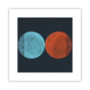 Plagát - Iba geometria? - 30x30 cm