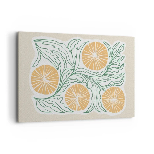 Obraz na plátne - Etnicky s abstraktným nádychom - 120x80 cm