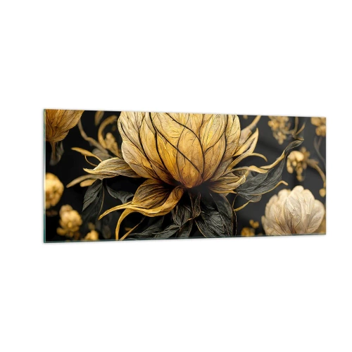 Obraz na skle - Jemná krehkosť - 100x40 cm