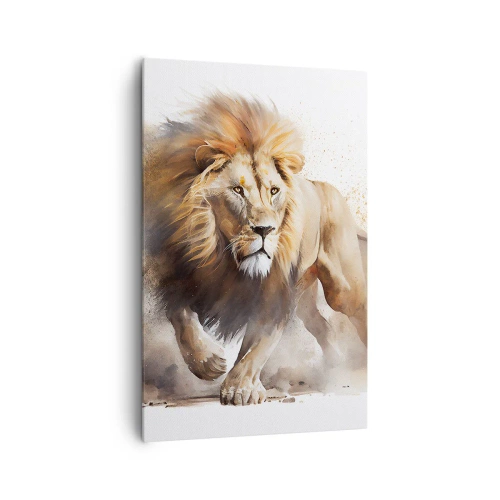 Obraz na plátne - Kráľ sa pohol - 80x120 cm