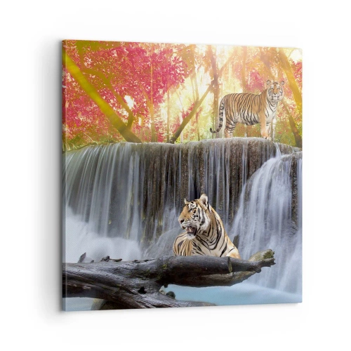 Obraz na plátne - Surrealistická krajina - 60x60 cm