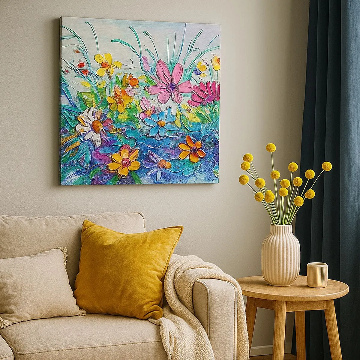 Obraz na plátne - Vôbec nie zátišie - 30x30 cm