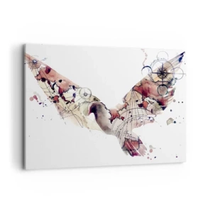 Obraz na plátne - Vzdušný pútnik - 100x70 cm