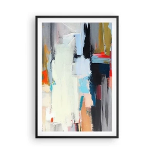 Plagát v čiernom ráme - Nejaký spôsob? - 61x91 cm