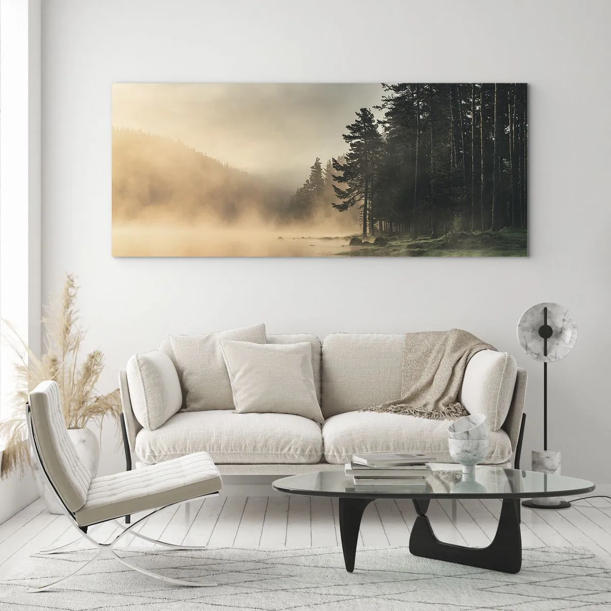Obraz na skle - Zrodenie dňa - 100x40 cm