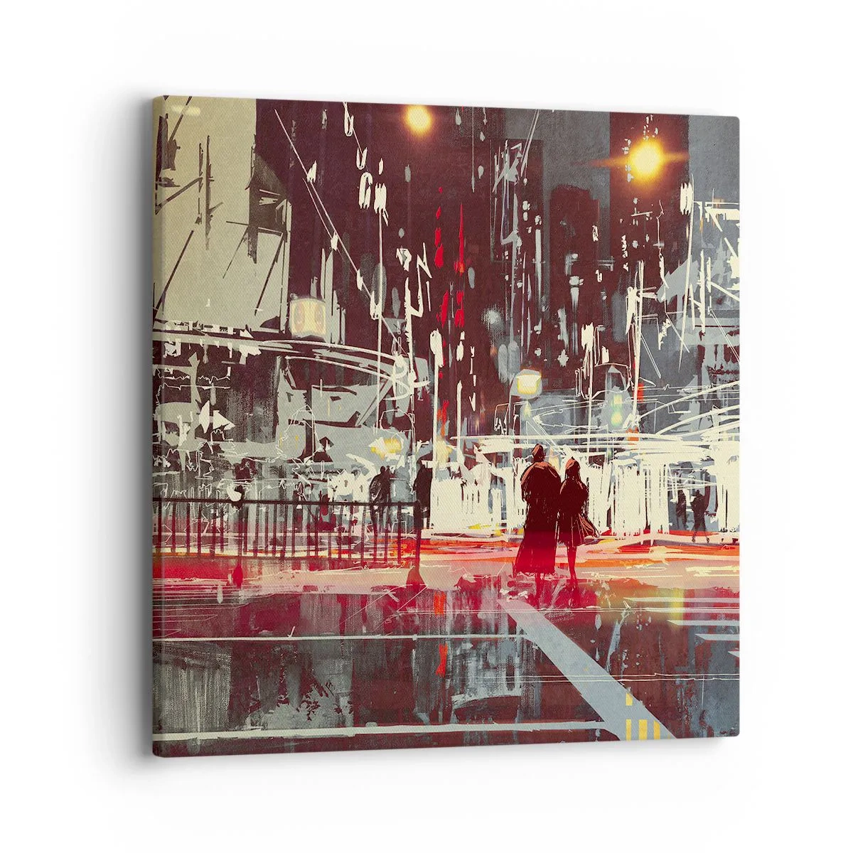 Obraz na plátne - Veľkomestská doprava - 40x40 cm