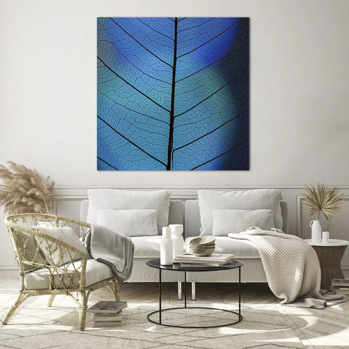 Obraz na skle - Až do detailov - 40x40 cm