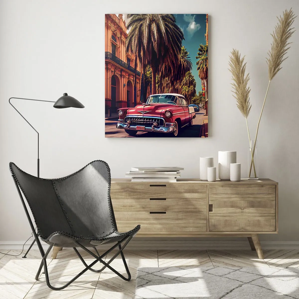 Obraz na skle - Stále ešte v Havane - 70x100 cm