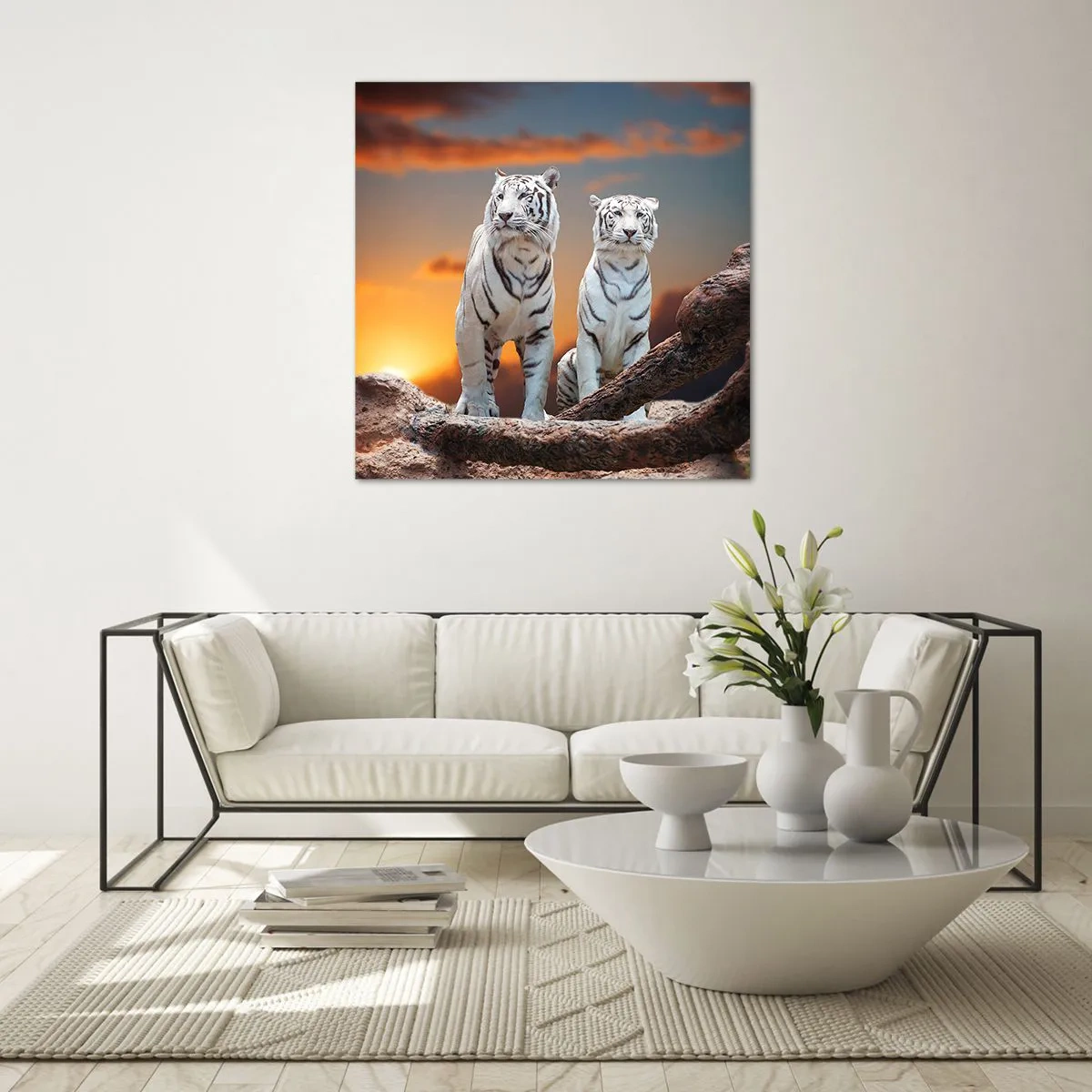 Obraz na skle - Úplne ako v Narnii - 50x50 cm