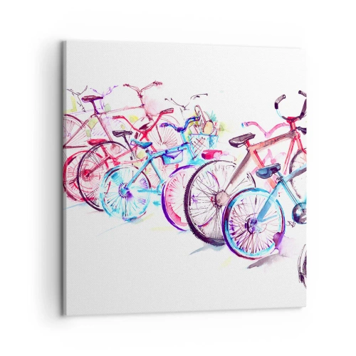 Obraz na plátne - Zjazd Antimoto klubu - 50x50 cm