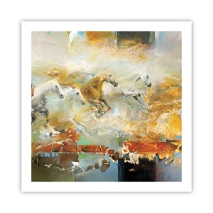 Plagát - Cvála svetlom - 60x60 cm