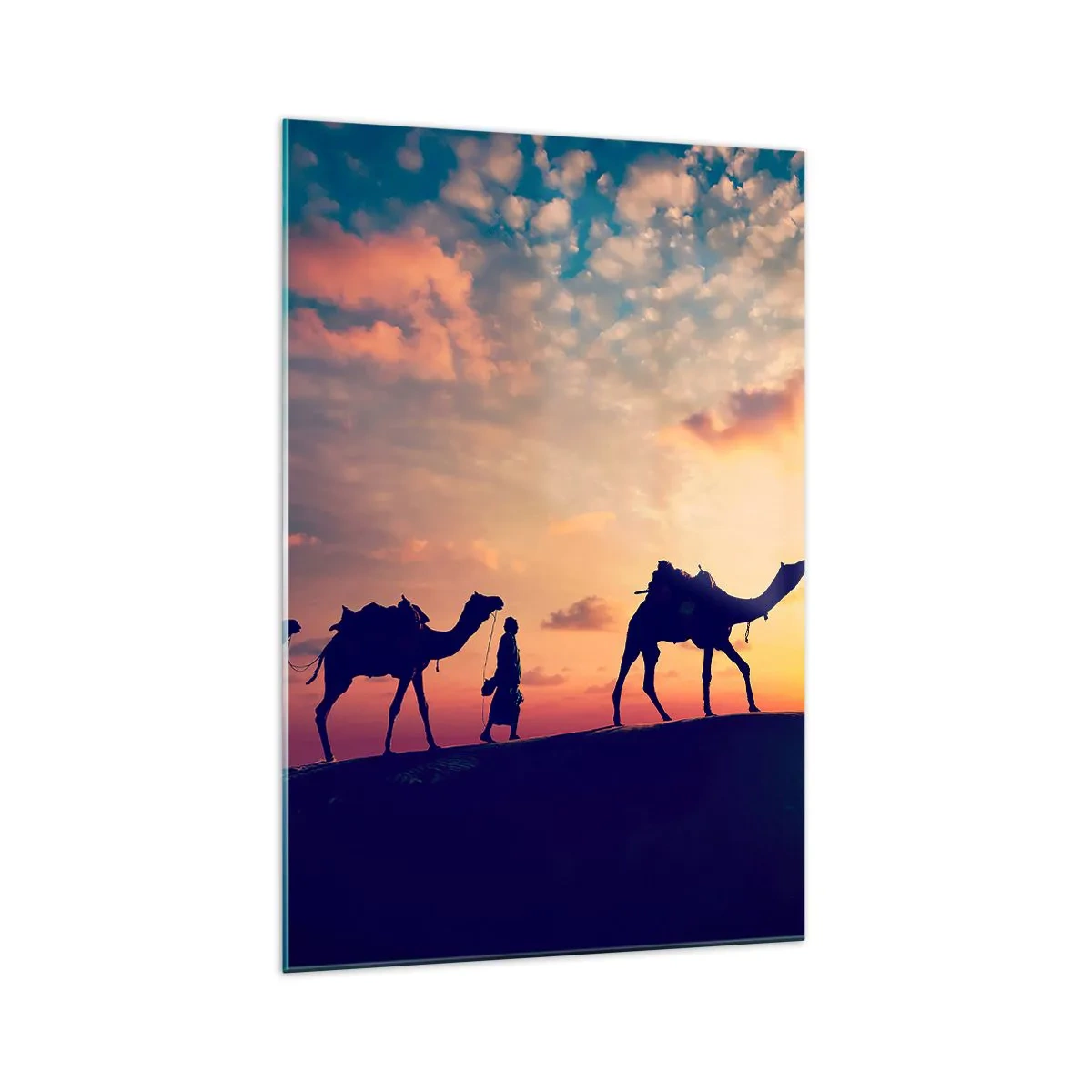 Obraz na skle - Tajomný duch orientu - 70x100 cm