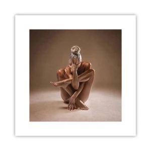 Plagát - Jednota tela a ducha - 30x30 cm