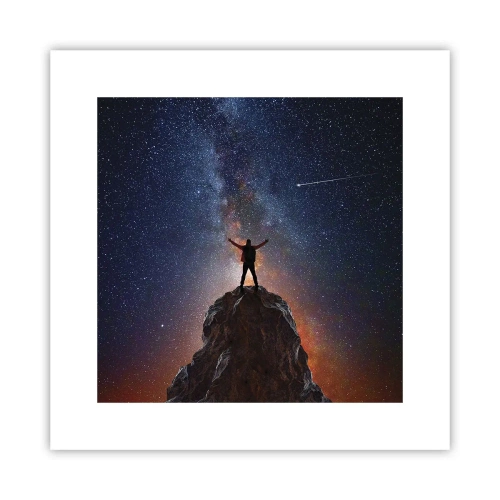 Plagát - Sila je so mnou! - 30x30 cm